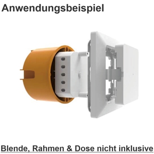 Anwendungsbeispiel mit Zubeh&ouml;hr vom WiFi Schaltempf&auml;nger MILOS Steuerung per App &uuml;ber Android und IOS