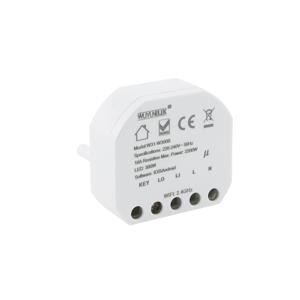freigestelltes Bild WiFi Schaltempf&auml;nger MILOS Steuerung per Handy