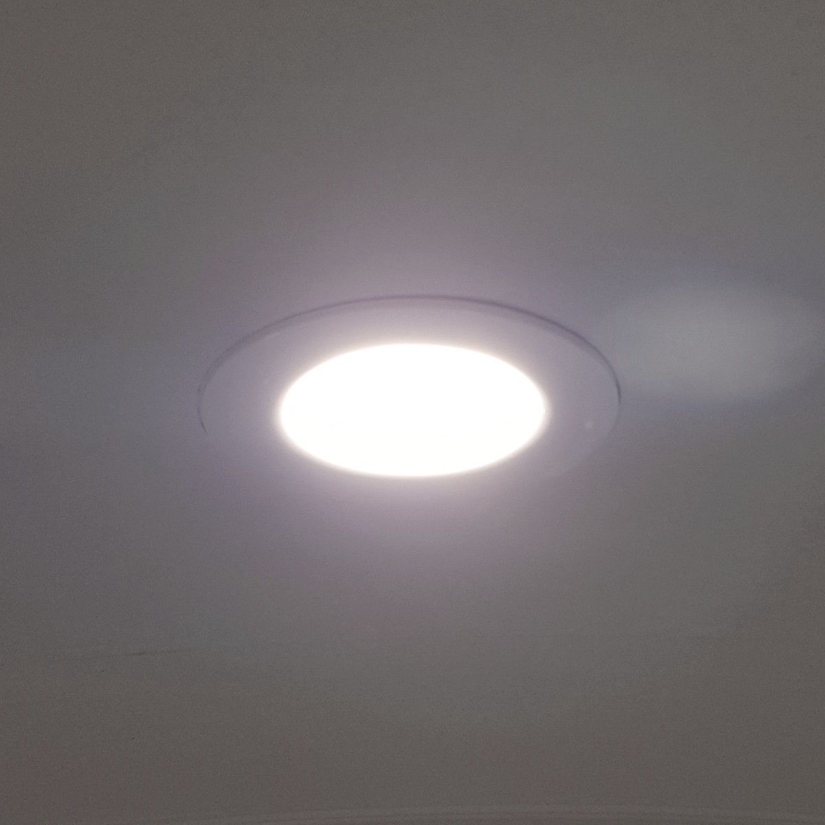 Led Deckeneinbauleuchte Flat-30FR Edelstahl-Optik 230V 5W IP44 Innen