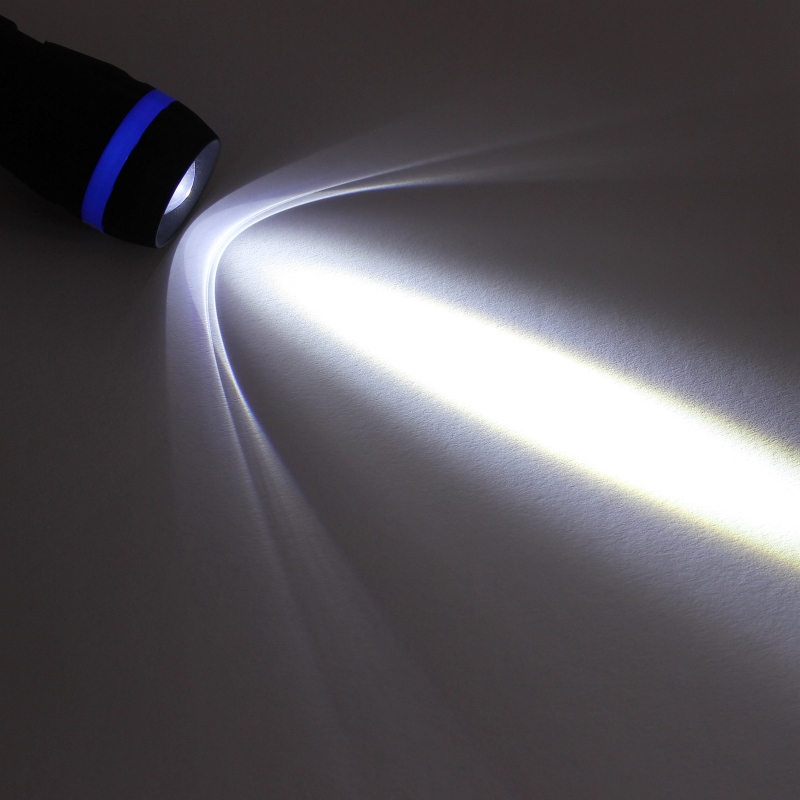 1 Watt HighPower LED Taschenlampe "HT49556" 80lm fokussierbar 50-130m Heitronic 