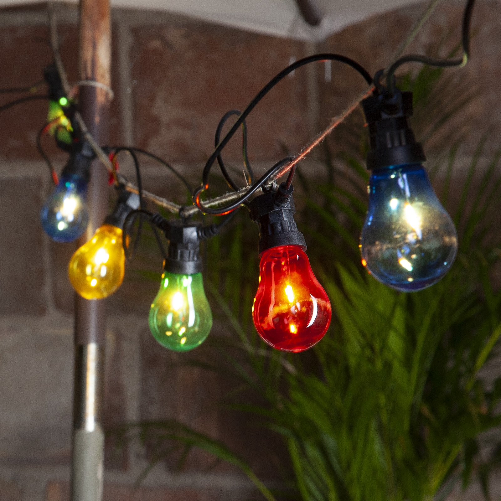 PREMIUM Party LED Lichterkette CIRCUS bunt FilamentLED